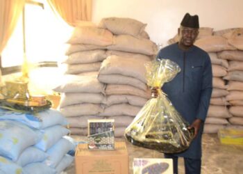 Solidarité – Ramadan – Carême  : Le Maire de Dya perpetue une tradition