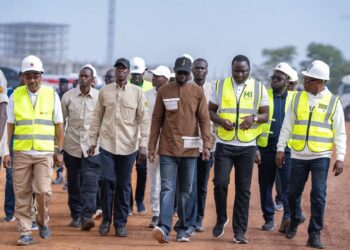 Dakar 2026 : Le Président Bassirou Diomaye Faye constate l’avancement des travaux du village olympique à Diamniadio