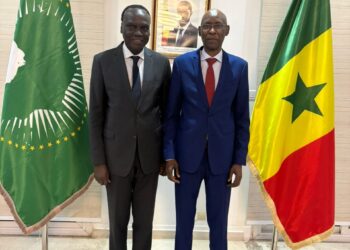 Audience du Ministre de l’Intégration Africaine et des Affaires Étrangères avec le Président de l’Académie Diplomatique Africaine (ADA)