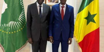 Audience du Ministre de l’Intégration Africaine et des Affaires Étrangères avec le Président de l’Académie Diplomatique Africaine (ADA)