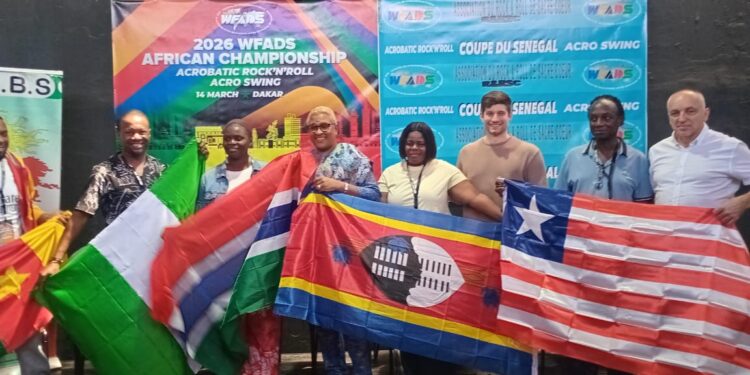 Première Coupe d’Afrique de Rock’n’Roll Acrobatique : Dakar au rythme de la danse sportive