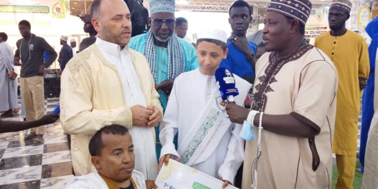 Médina Baye : Le Libyen Mouhamed Faoud Elghah Wdji sacré à la 13ᵉ édition du Grand Prix International Cheikh Ibrahima Niass pour le récital du Saint Coran