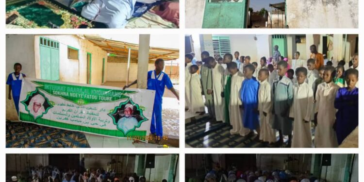 Kaffrine : Clôture du nafila chez Oustaz Malick Segnane sous le sceau de prières et de ferveur religieuse