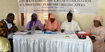 Kaolack : Un atelier interrégional pour faire avancer les droits des personnes handicapées