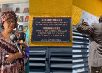 Guinguinéo : De la tradition des 72h à l’action concrète Saté Waly inaugure sa bibliothèque