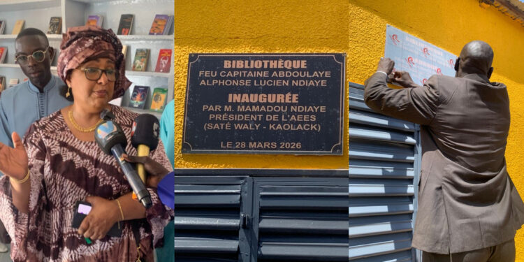 Guinguinéo : De la tradition des 72h à l’action concrète Saté Waly inaugure sa bibliothèque