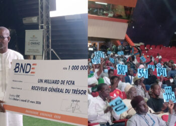 Ventes aux enchères publiques : L’ONRAC remet un montant d’un milliard au DG du trésor