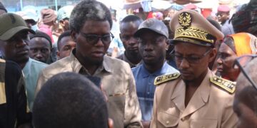 Marché central de Kaffrine : Momath Talla Ndao aux côtés des sinistrés et promet de saisir le gouvernement