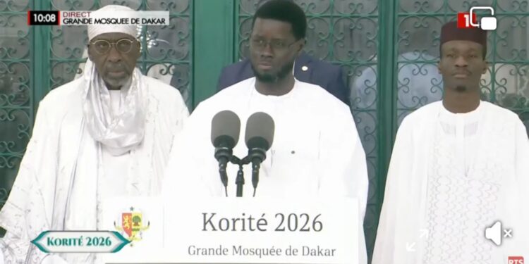 Korité 2026 : Le message de Bassirou Diomaye Faye
