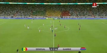 Amical : Le Sénégal mène devant la Gambie à la pause (1-0) avec un but de Abdoulaye Seck