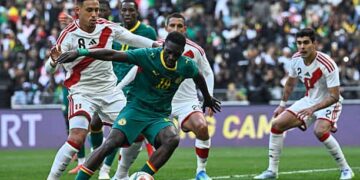 Amical : Le Sénégal fête son trophée de la CAN en battant le Pérou (2-0)