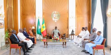 Célébration du Centenaire de Abdoulaye Wade : Une délégation du PDS reçue en audience au Palais