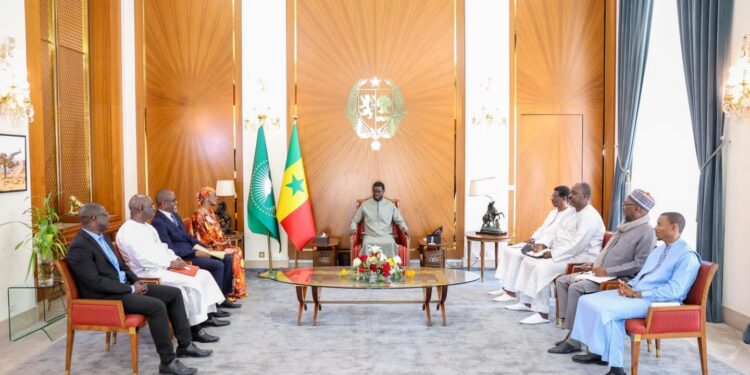 Célébration du Centenaire de Abdoulaye Wade : Une délégation du PDS reçue en audience au Palais