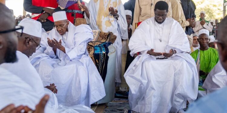 Daaka Médina Gounass : Bassirou Diomaye Faye rend visite au Khalif Thierno Ahmadou Tidiane Ba