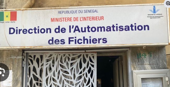 Sénégal : Reprise de la production des cartes nationales d’identité