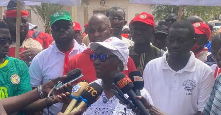 Kaolack : Marche pacifique des agents municipaux, la pression s’accentue sur la mairie