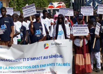 Kaffrine : Une randonnée de sensibilisation en faveur des enfants talibés