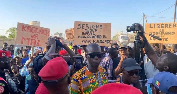 Kaolack : Un climat explosif autour de l’occupation du domaine public