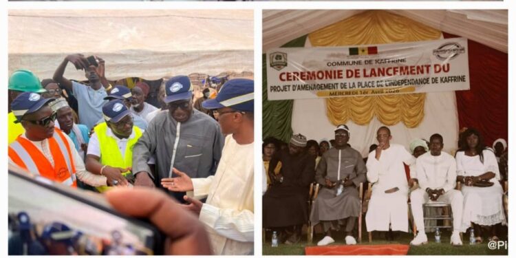 Kaffrine : L’entrepreneur Pape Matar Sarr cité en exemple par le maire