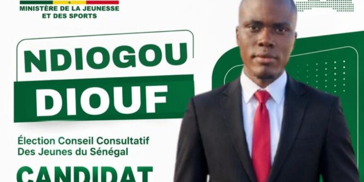 Ndiedieng : Ndiogou Diouf se positionne pour porter la voix des jeunes au Conseil consultatif