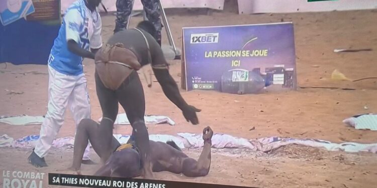 Lutte : Sa Thiès met fin au règne de Modou Lo et devient Roi des arènes