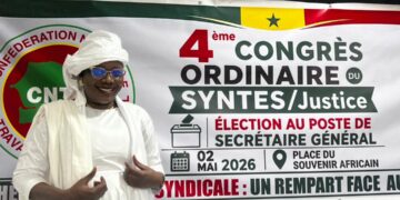 4ème congrès du SYNTES/Justice : Racky Gnally Daff, élue nouvelle secrétaire générale pour un mandat de 4 ans