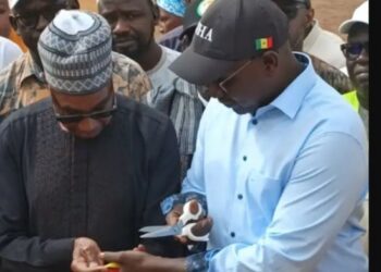 Keur Bakka : Un important canal de drainage inauguré par le ministre de l’Hydraulique