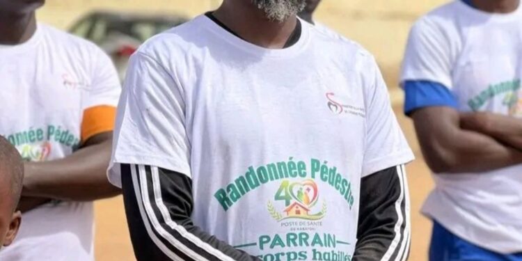 Kabatoki : Cheikh Baba participe activement à la randonnée pédestre marquant les 40 ans du poste de santé