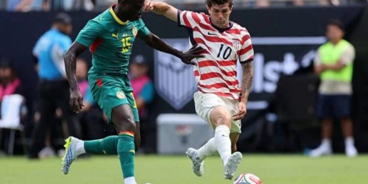 Match amical : les États-Unis mènent (2-1) face au Sénégal à la pause avec un but de Sadio Mané